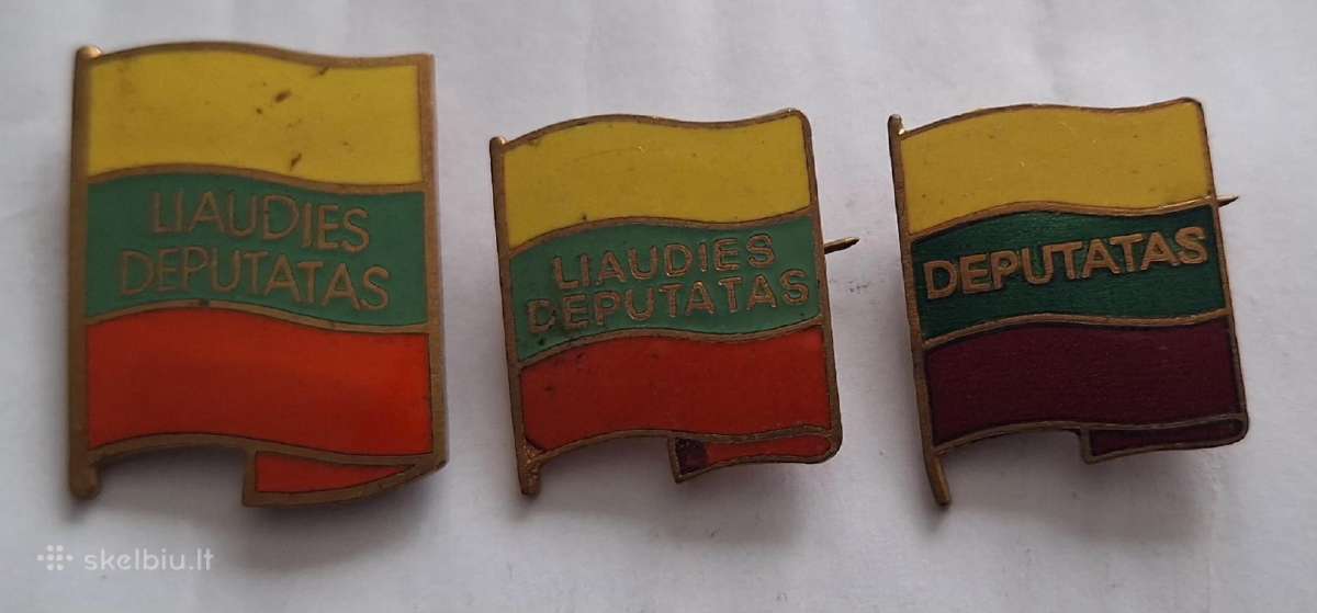 Liaudies deputato zenklai 3vnt