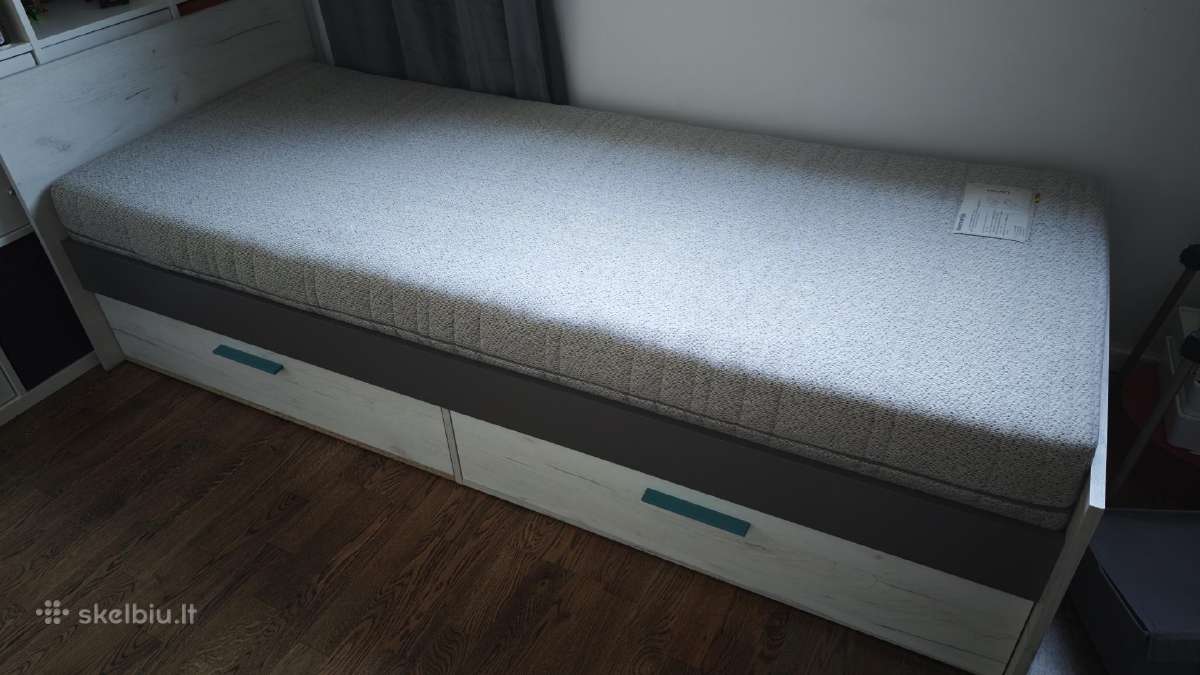 2x Lova su Lonas čiužiniu