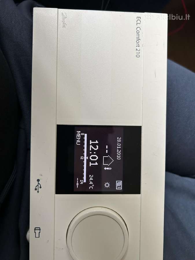 Danfoss ecl comfort 210 valdiklis - nuotraukos Nr. 8