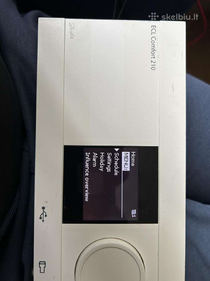 Danfoss ecl comfort 210 valdiklis - nuotraukos Nr. 9