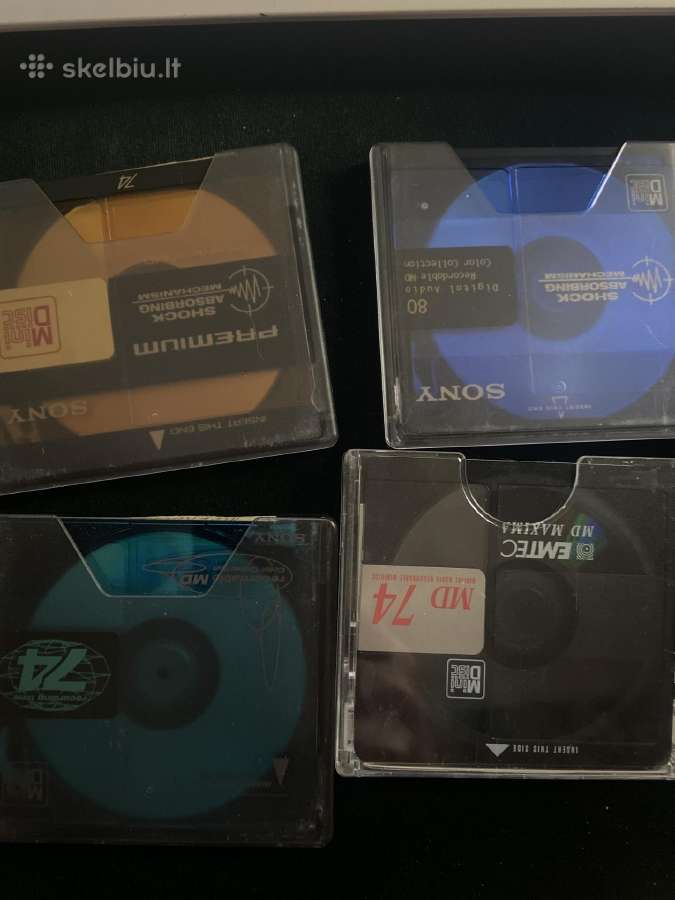 Md, mini diskai, mini disc (19 vnt.) - nuotraukos Nr. 4