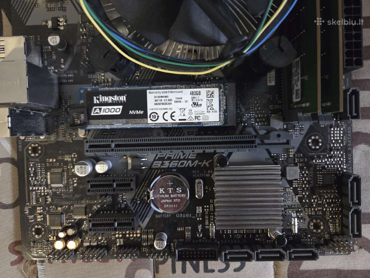 Tvarkinga I5 8600k dėžė - nuotraukos Nr. 8