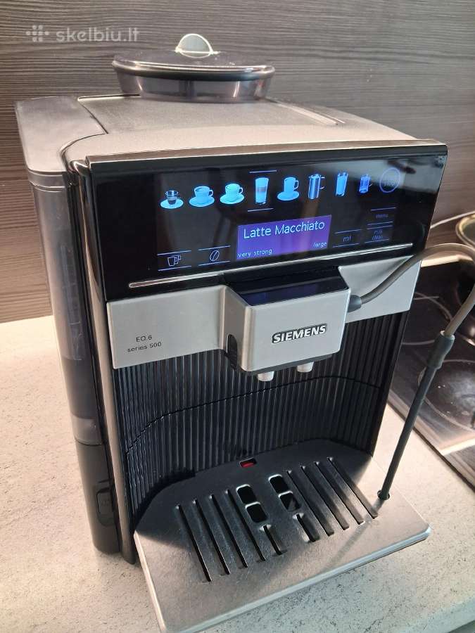 Siemens Eq6 kavos aparatas