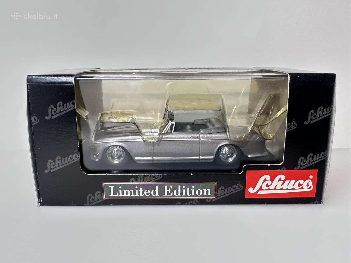 Bmw 503 Cabriolet 1956 pilka 1:43 Schuco - nuotraukos Nr. 2