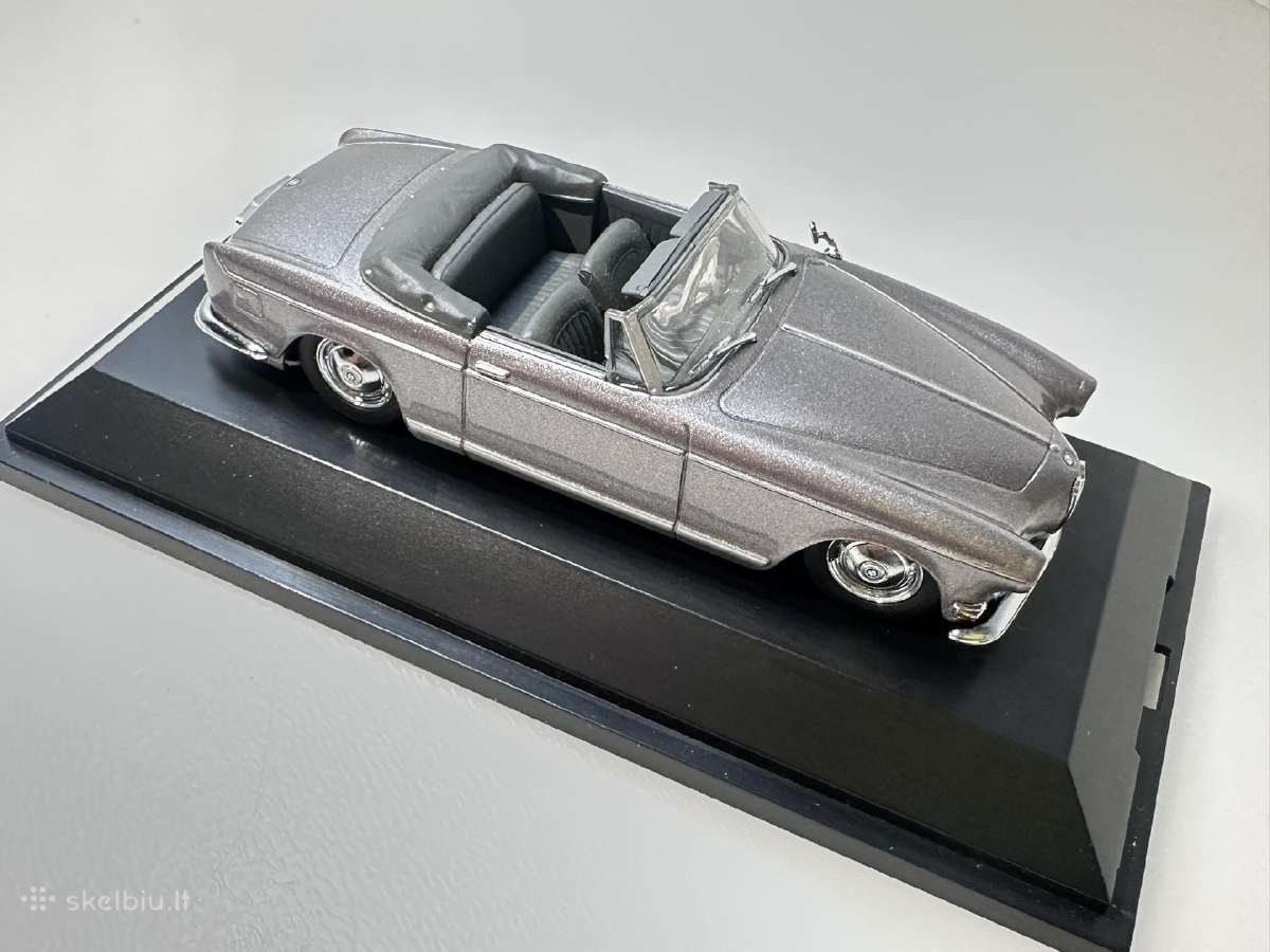 Bmw 503 Cabriolet 1956 pilka 1:43 Schuco - nuotraukos Nr. 6