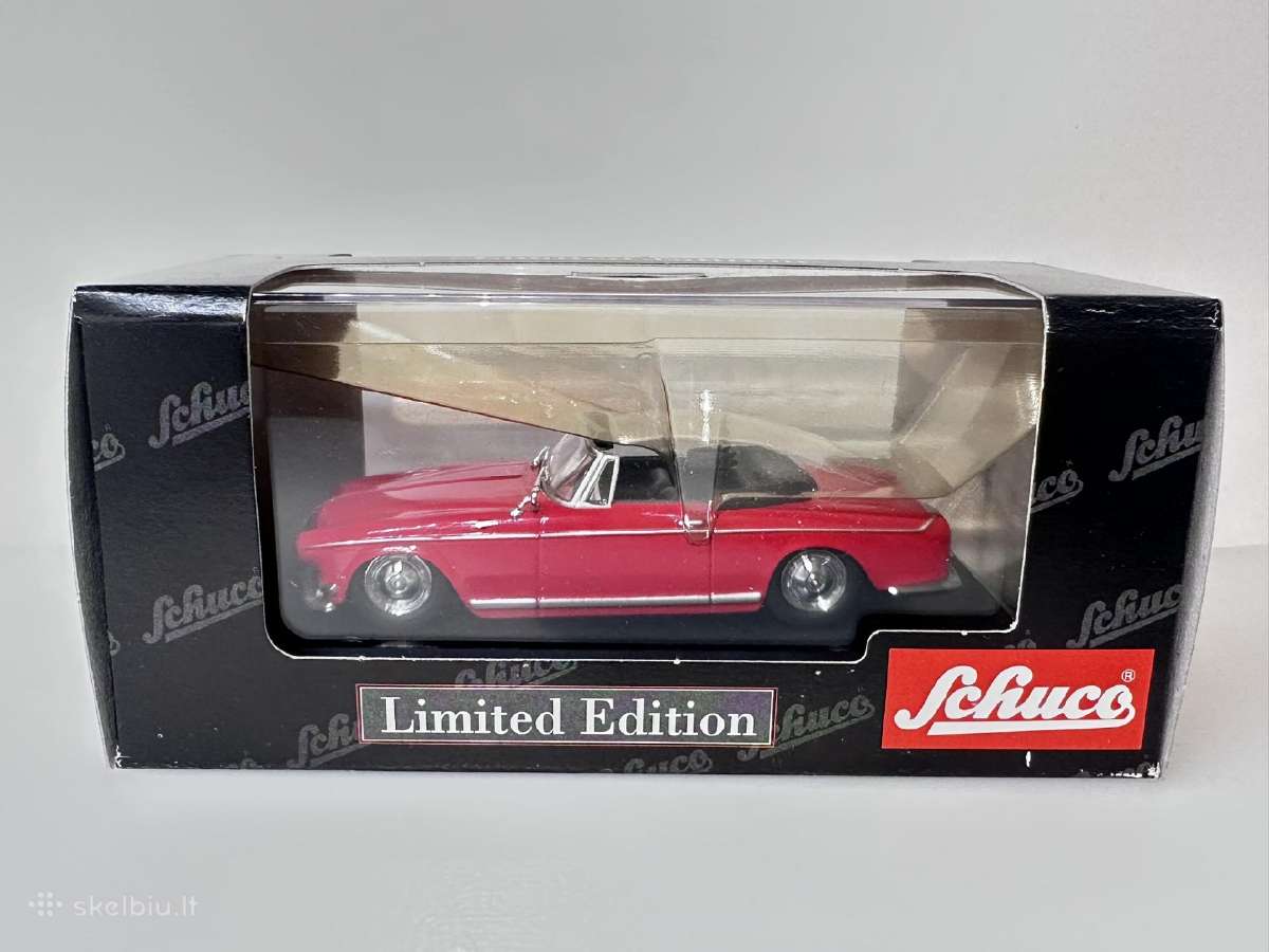 Bmw 503 Cabriolet 1956 raudona 1:43 Schuco - nuotraukos Nr. 2
