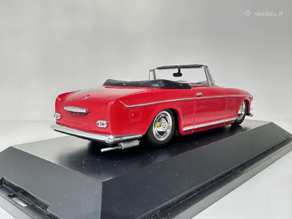 Bmw 503 Cabriolet 1956 raudona 1:43 Schuco - nuotraukos Nr. 5