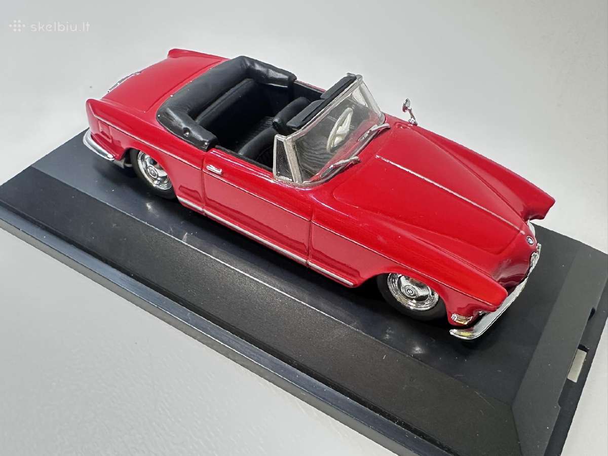 Bmw 503 Cabriolet 1956 raudona 1:43 Schuco - nuotraukos Nr. 6