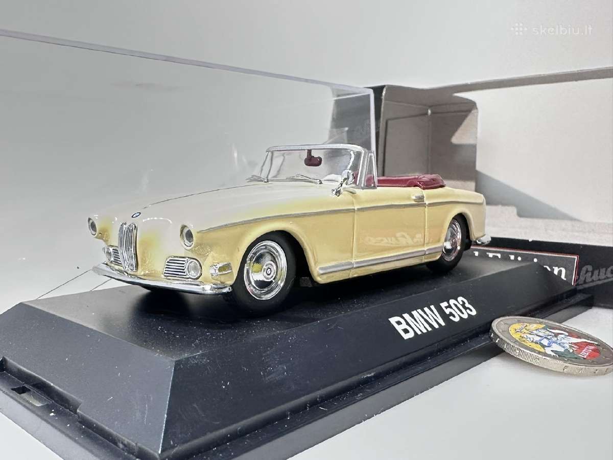Bmw 503 Cabriolet 1956 smėlio 1:43 Schuco
