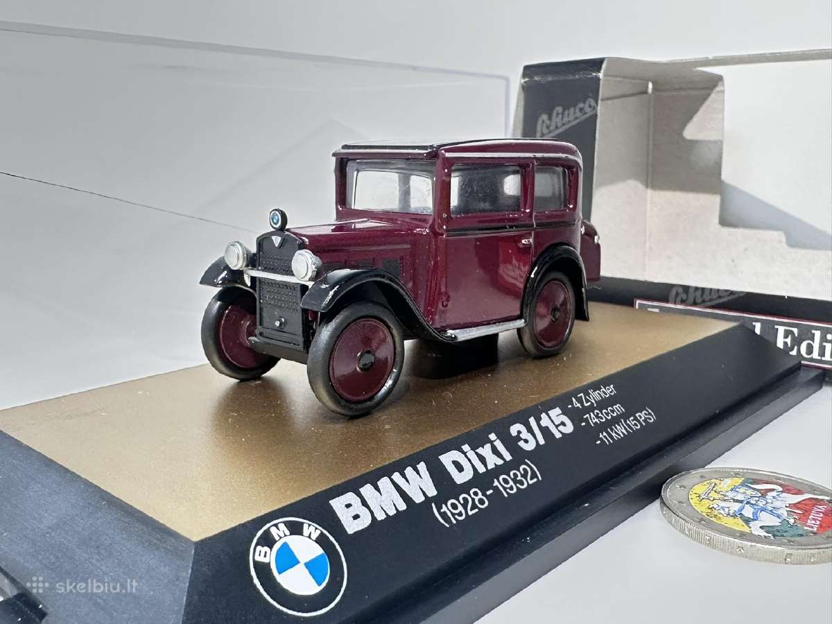 Bmw Dixi 3/15 1928 vyšninė 1:43 Schuco