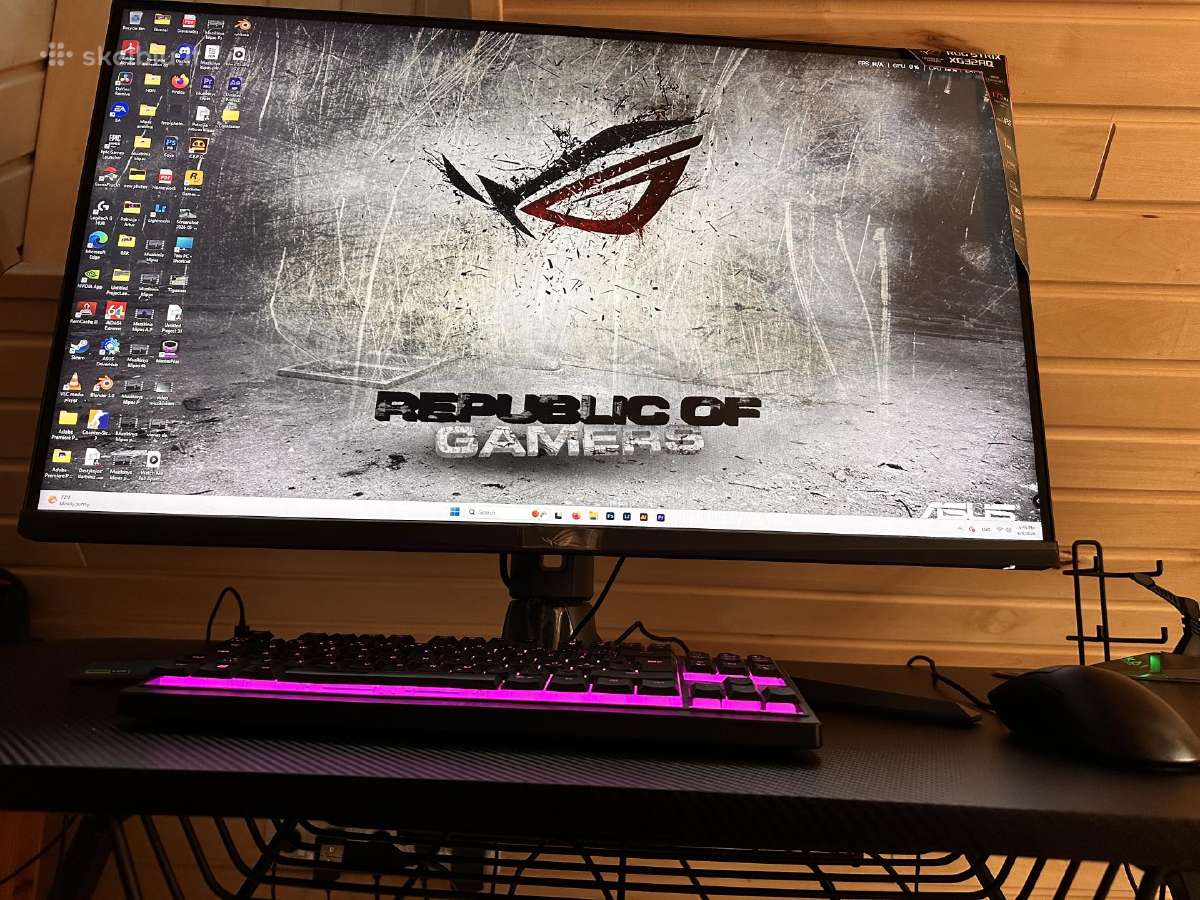 Monitorius Asus Rog Strix Xg32aq, 32", 2560 x 1440