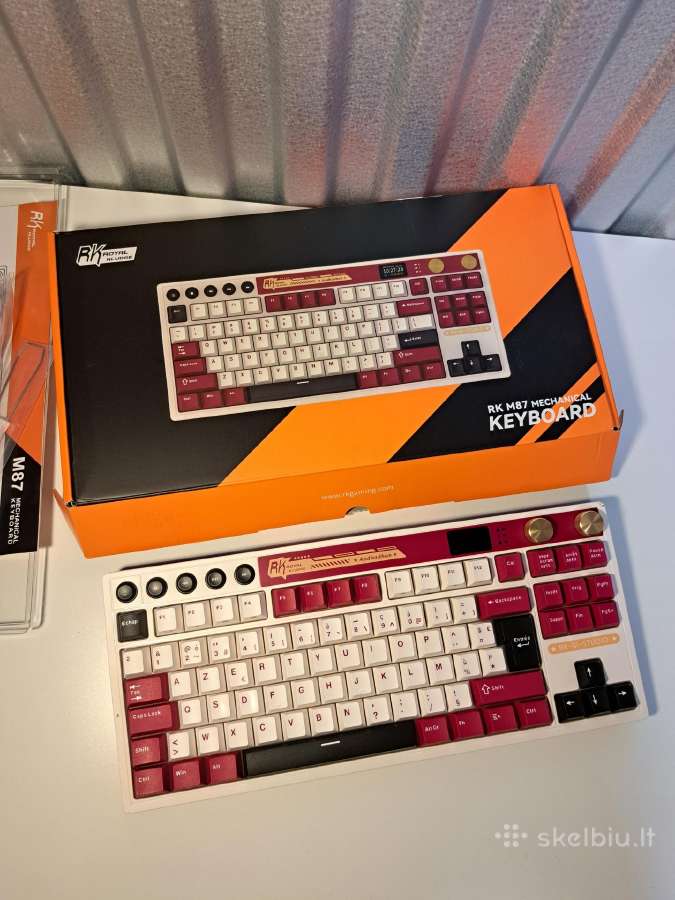 Royal Kludge M87 belaidė klaviatūra