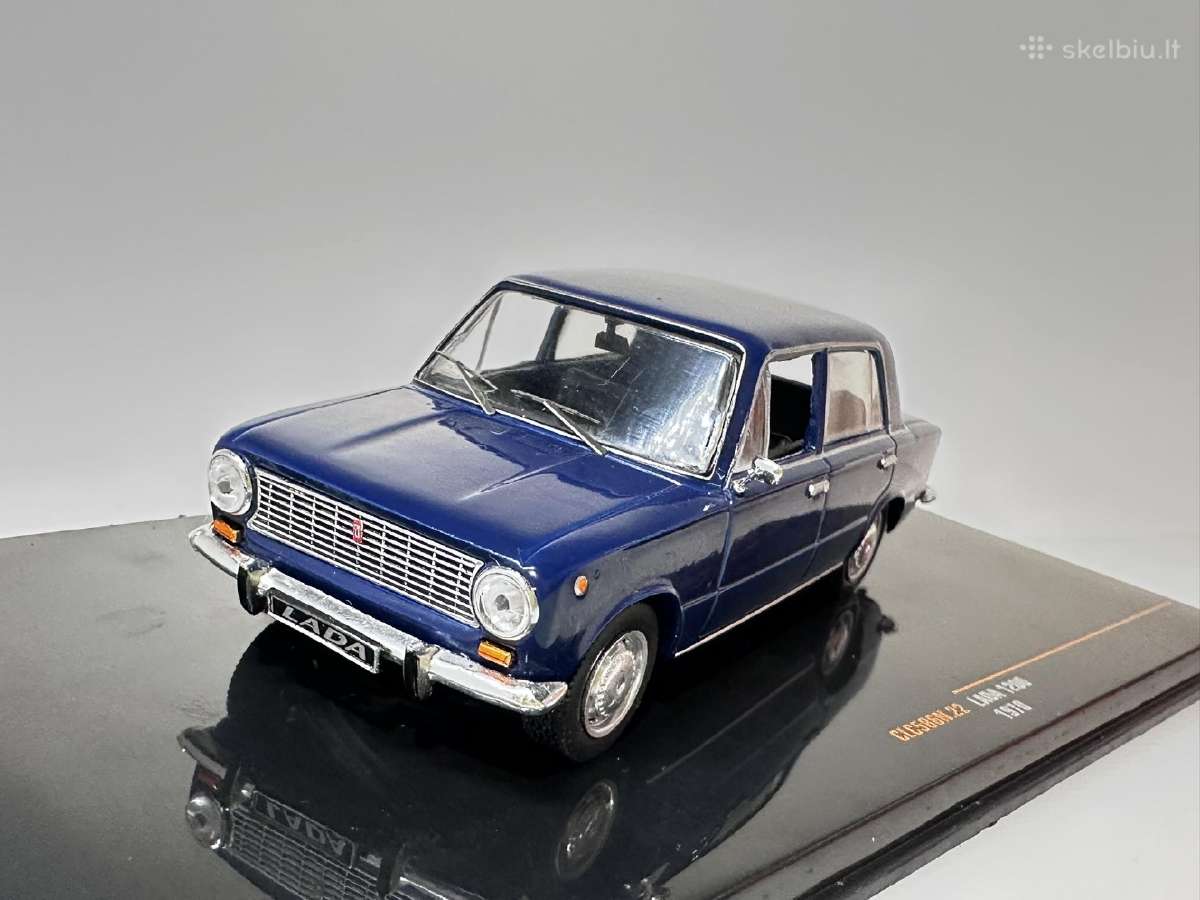 Lada 1200 1970 mėlyna 1:43 IXO - nuotraukos Nr. 3