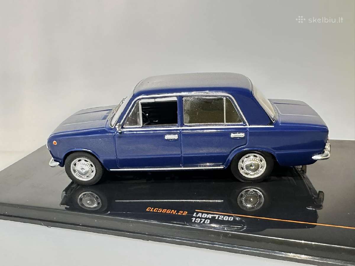 Lada 1200 1970 mėlyna 1:43 IXO - nuotraukos Nr. 4