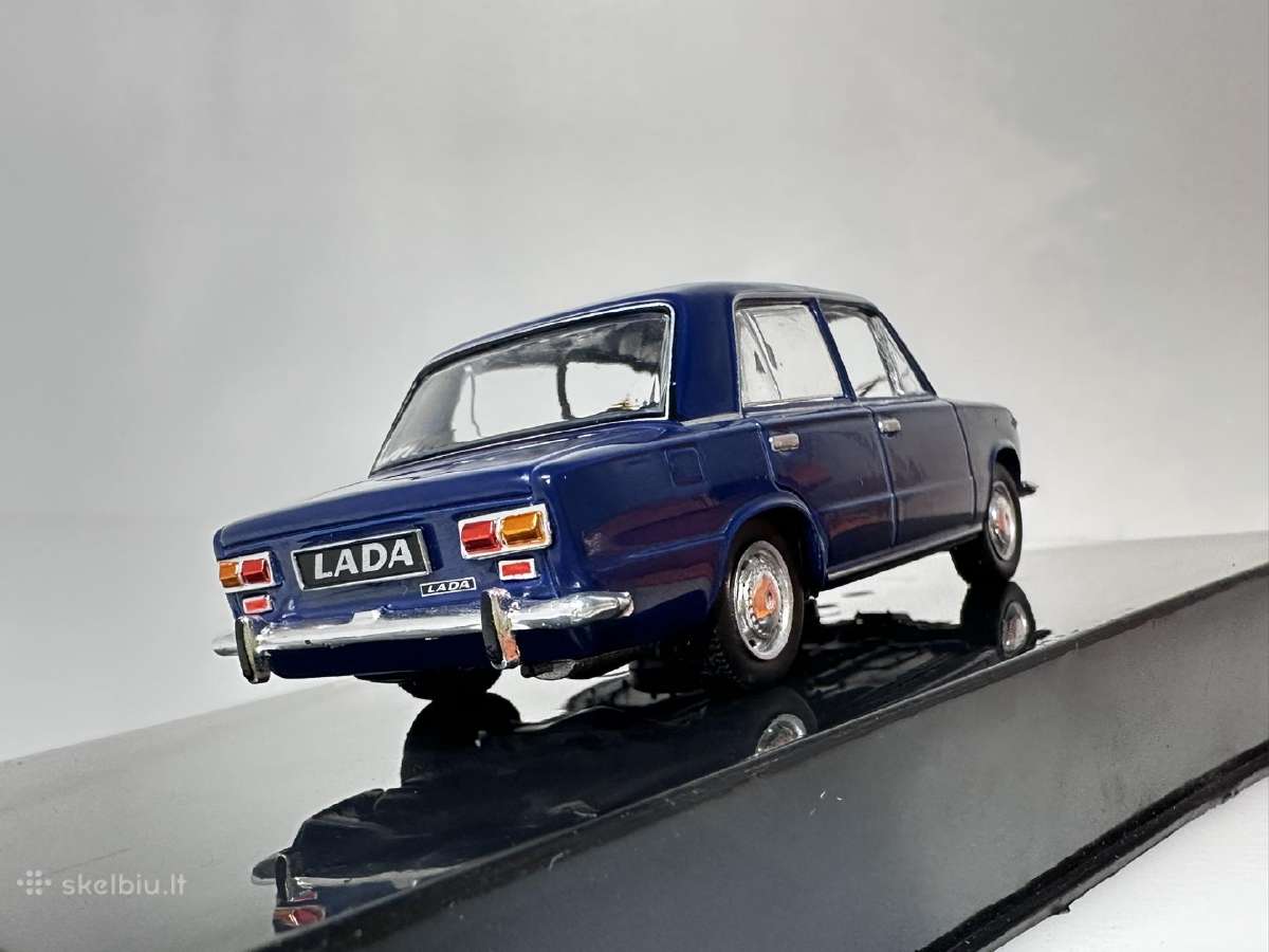 Lada 1200 1970 mėlyna 1:43 IXO - nuotraukos Nr. 5