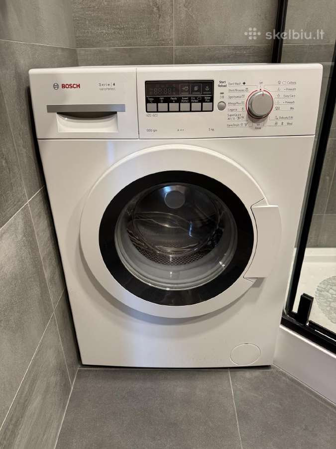 Bosch serie4 varioperfect skalbimo masina