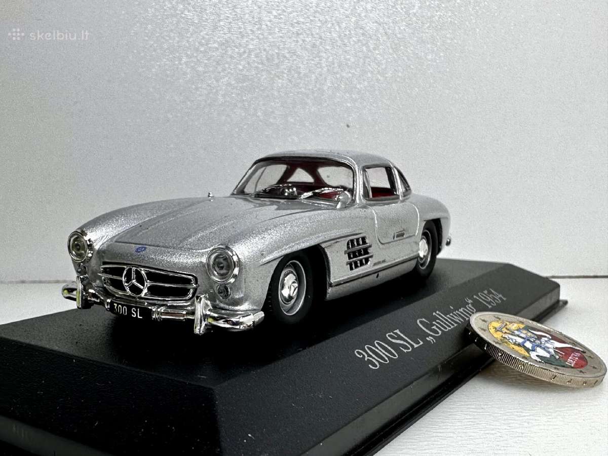 Mercedes-benz 300 SL Gullwing 1954 1:43 De Agostin - nuotraukos Nr. 3