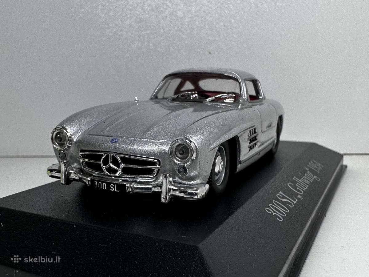 Mercedes-benz 300 SL Gullwing 1954 1:43 De Agostin - nuotraukos Nr. 4