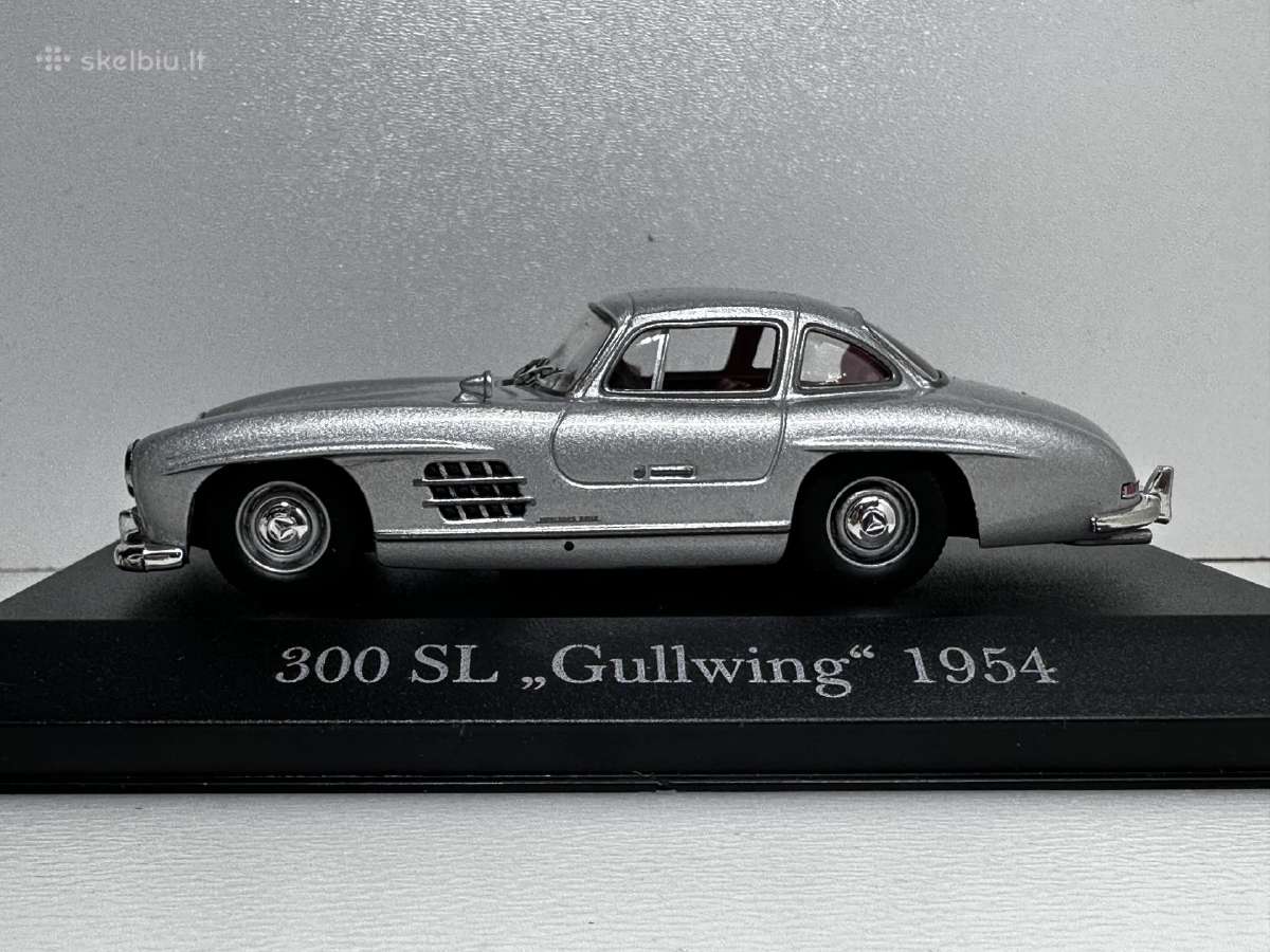 Mercedes-benz 300 SL Gullwing 1954 1:43 De Agostin - nuotraukos Nr. 5