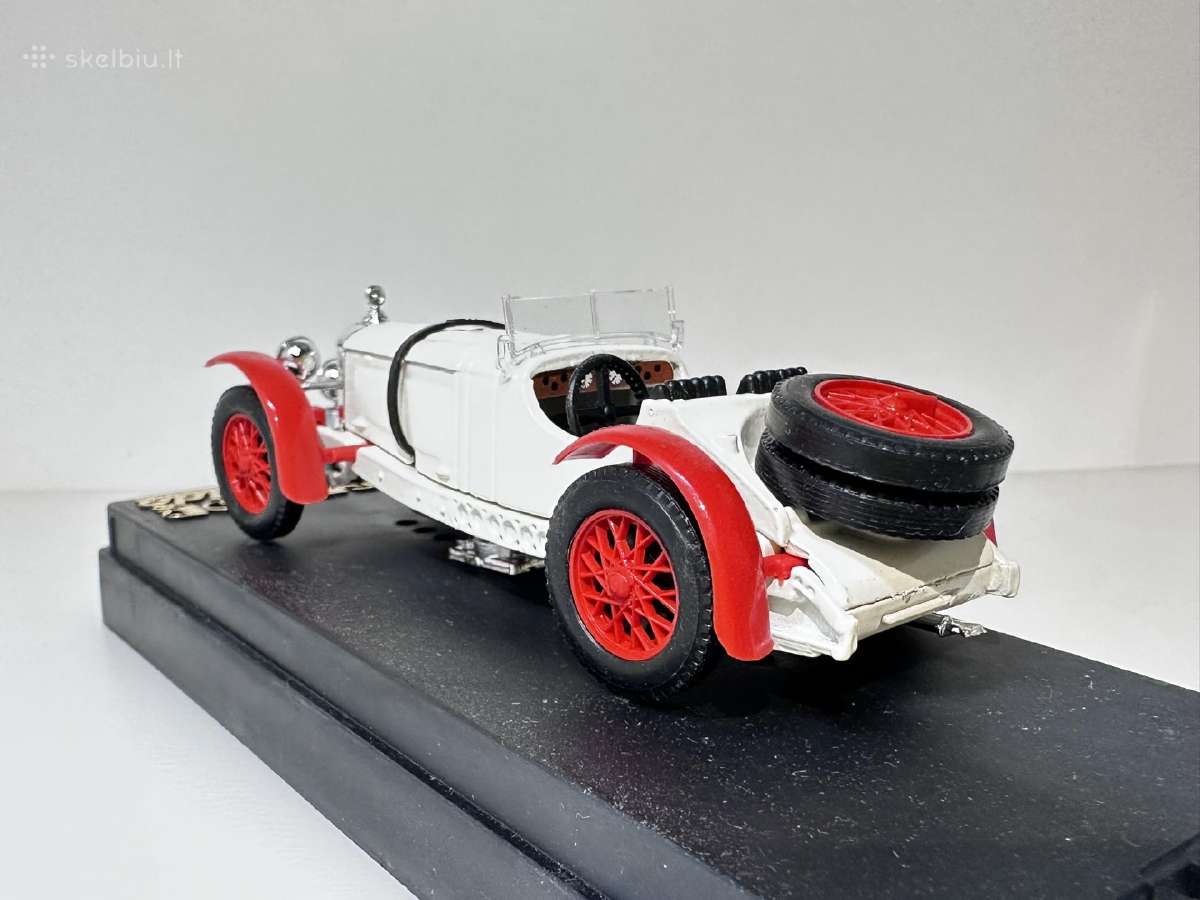 Mercedes-benz Sskl balta 1:43 Solido - nuotraukos Nr. 5