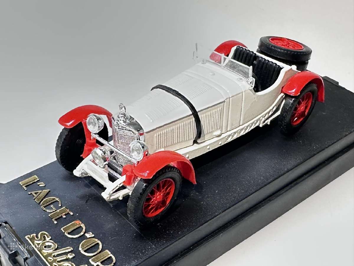 Mercedes-benz Sskl balta 1:43 Solido - nuotraukos Nr. 6