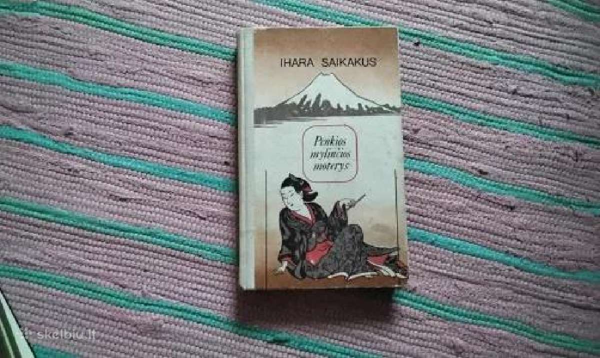Penkios mylinčios moterys Ihara Saikakus