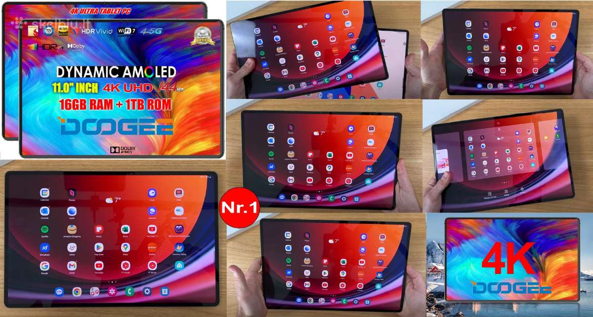 Nauji Blackview Planšetiniai Kompiuteriai Su 2 Sim - nuotraukos Nr. 4