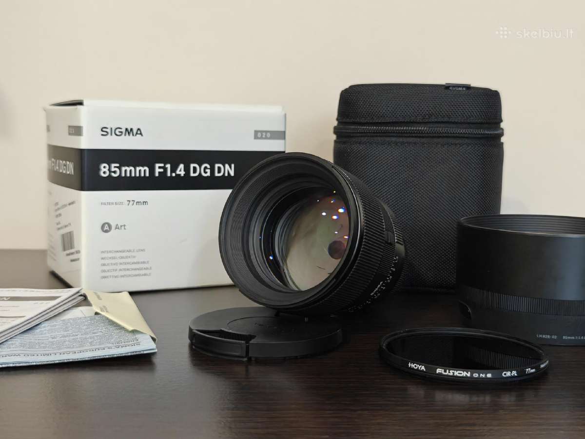 Sigma 85mm F1.4 Dg Dn Art
