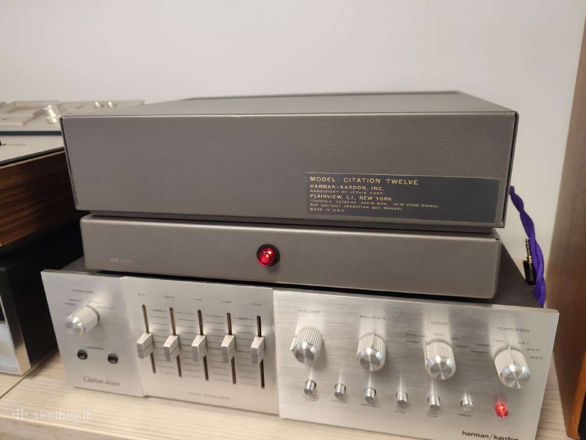 Harman/kardon Citation11 ir Citation12 High-end - nuotraukos Nr. 13