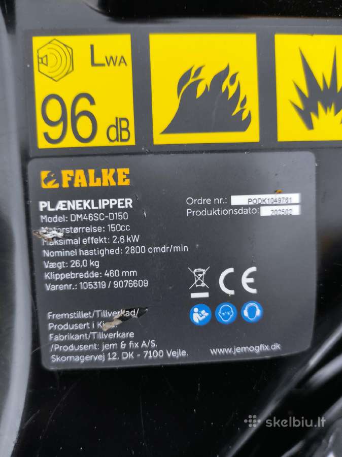 Savaeige vejapjove Falke 2025m. - nuotraukos Nr. 10