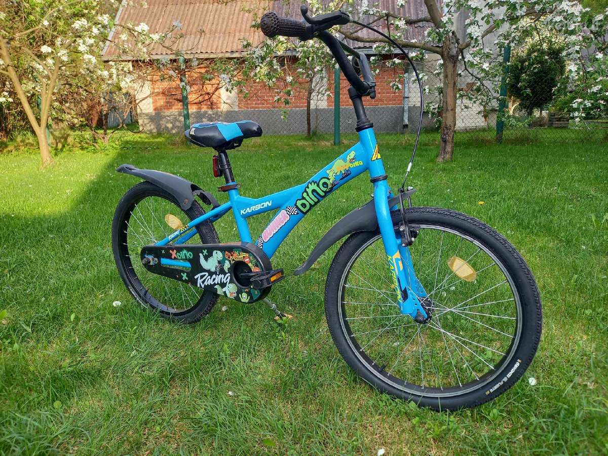 20" vaikiškas dviratis 6-9 m. vaikui