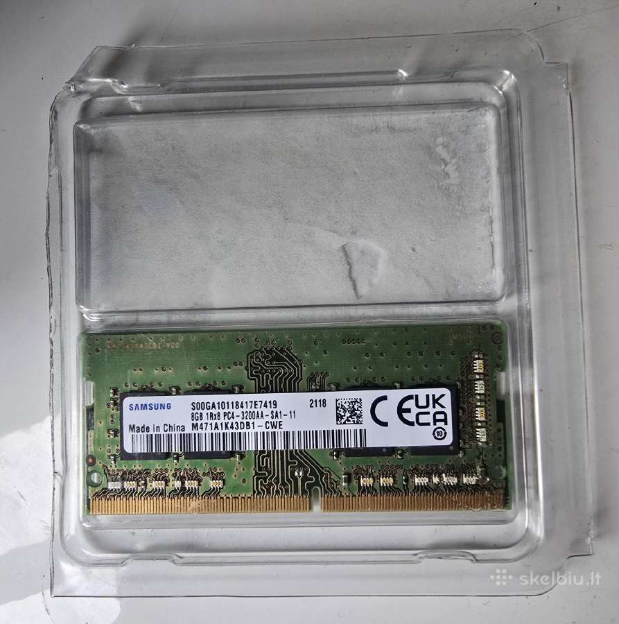 Samsung 8gb Ddr4 3200mhz So-dimm Laptop RAM