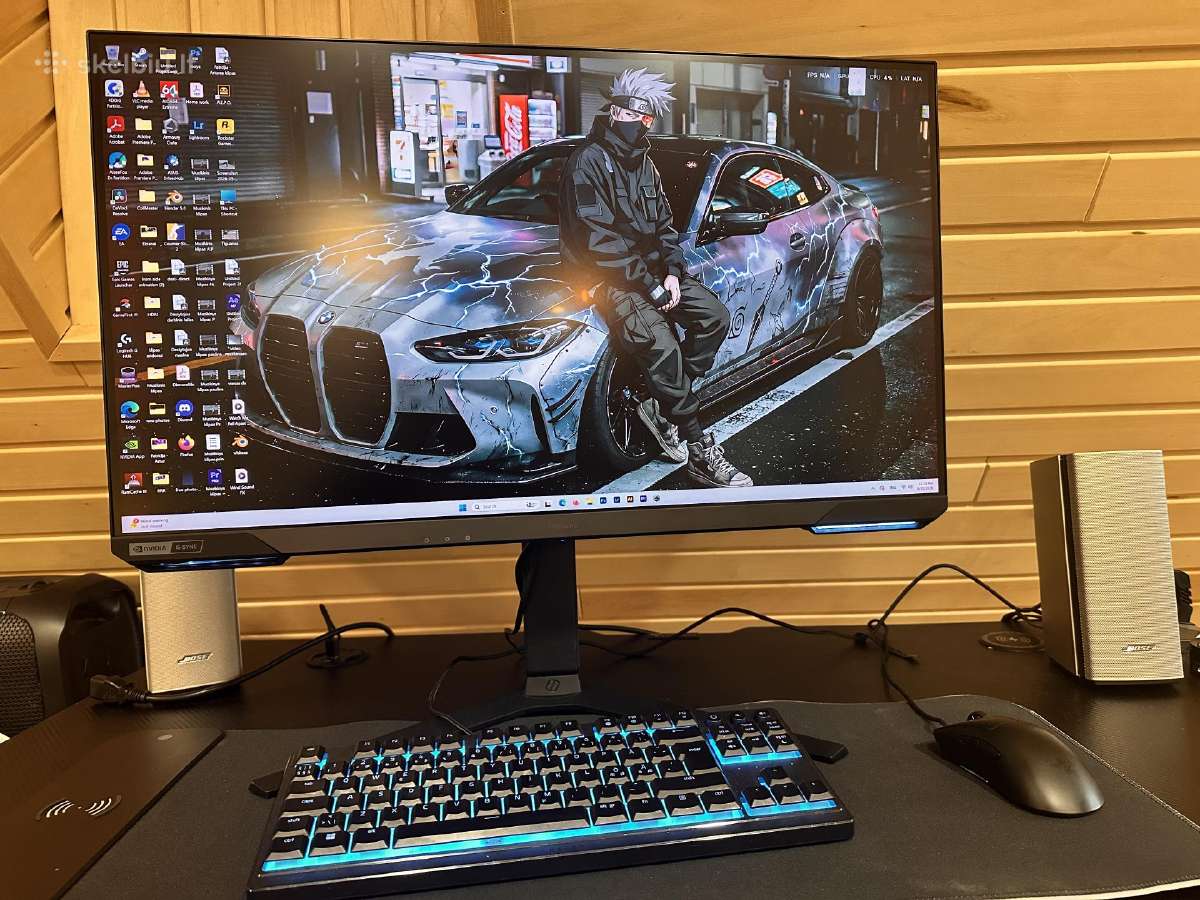 Samsung Odyssey G7 S28bg700, 4k, 1ms, 144 Hz - nuotraukos Nr. 6