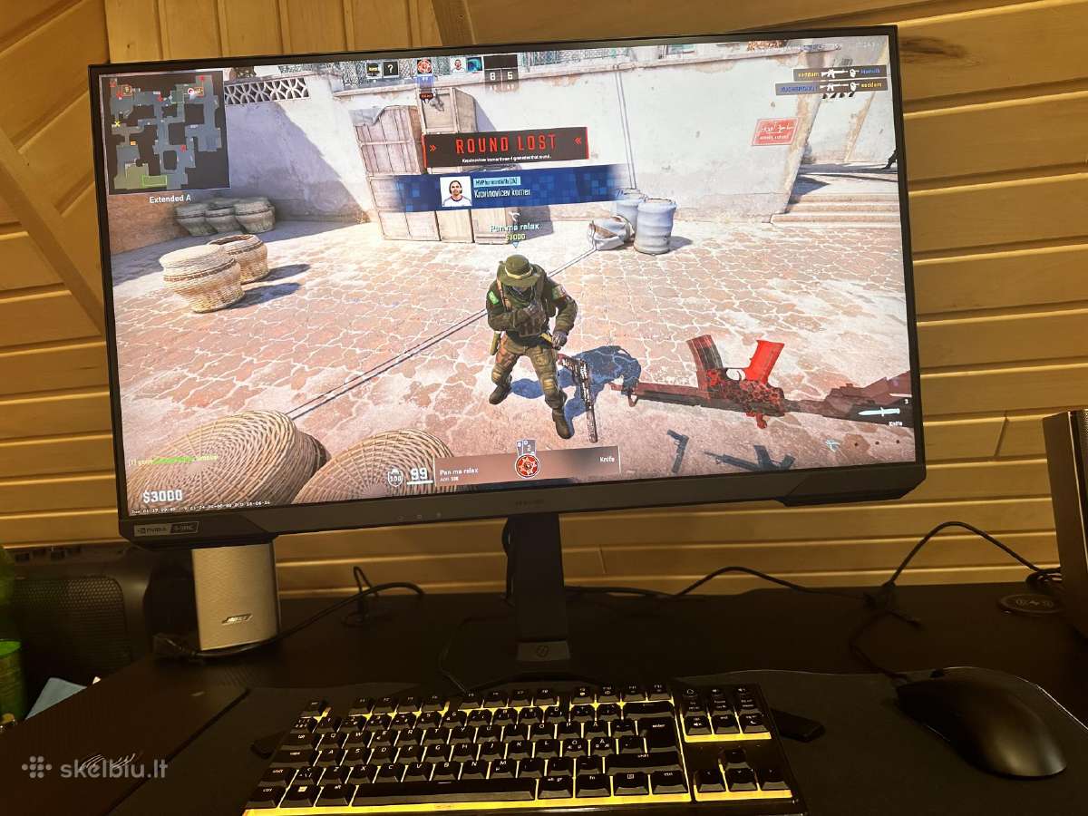 Samsung Odyssey G7 S28bg700, 4k, 1ms, 144 Hz - nuotraukos Nr. 8