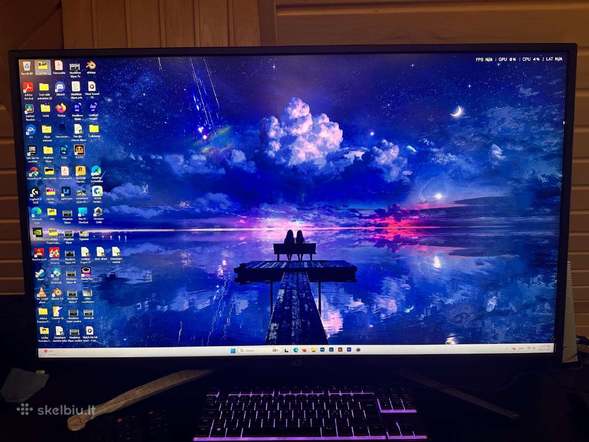 Rog Strix Xg43uq, 43", 1 Ms 4k, 3840 x 2160,144 Hz