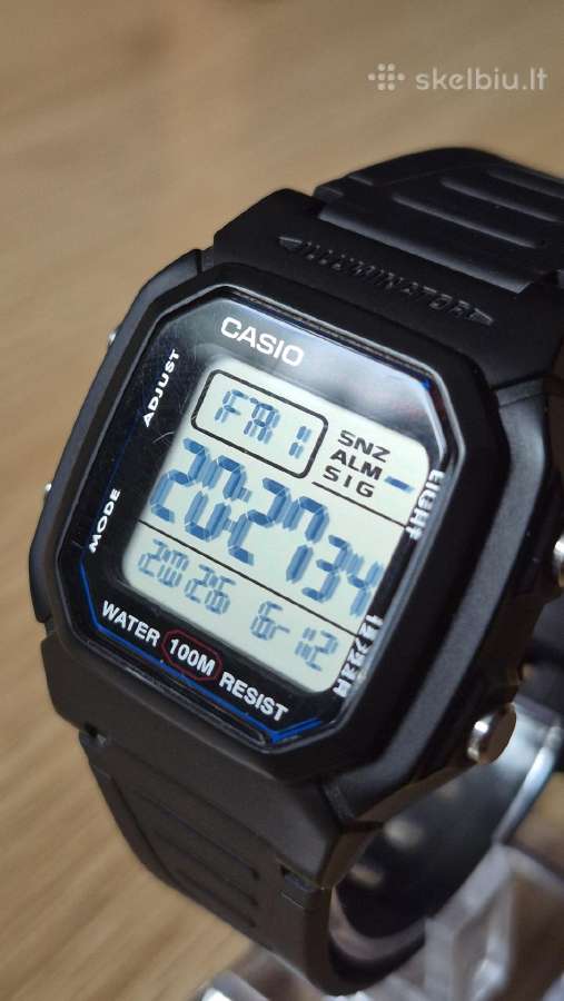 Casio elektroninis laikrodis - nuotraukos Nr. 3