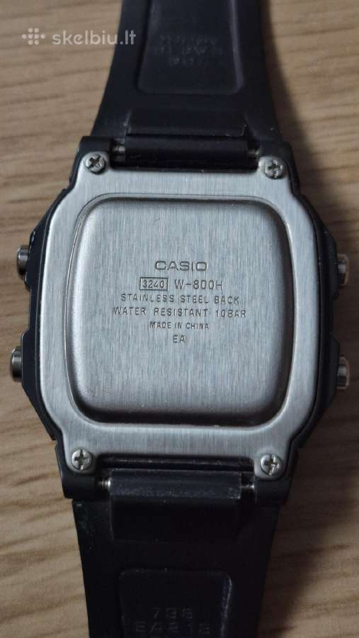 Casio elektroninis laikrodis - nuotraukos Nr. 5
