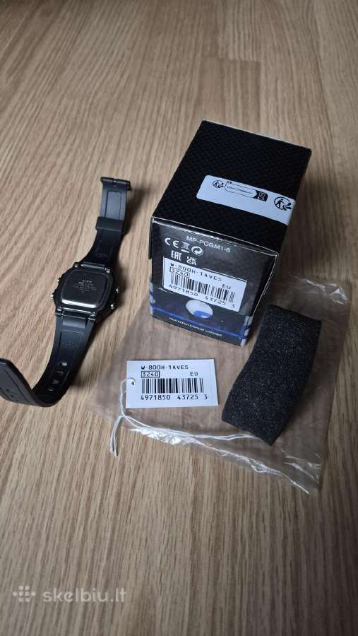 Casio elektroninis laikrodis - nuotraukos Nr. 6