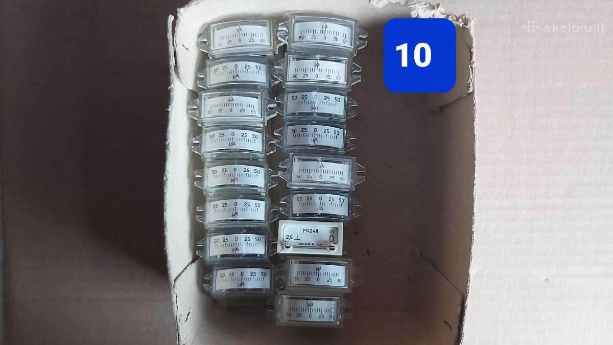 Rodykliniai indikatoriai magnetofonams ir kt. - nuotraukos Nr. 10