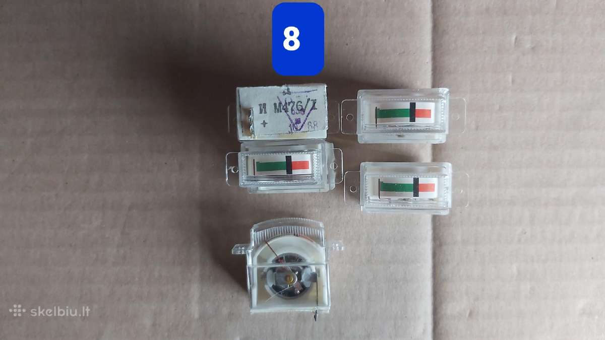 Rodykliniai indikatoriai magnetofonams ir kt. - nuotraukos Nr. 8