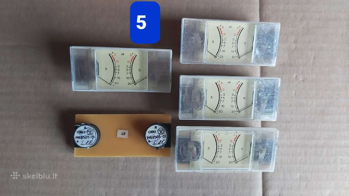 Rodykliniai indikatoriai magnetofonams ir kt. - nuotraukos Nr. 5