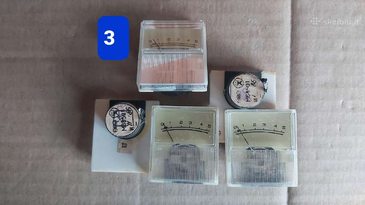 Rodykliniai indikatoriai magnetofonams ir kt. - nuotraukos Nr. 3