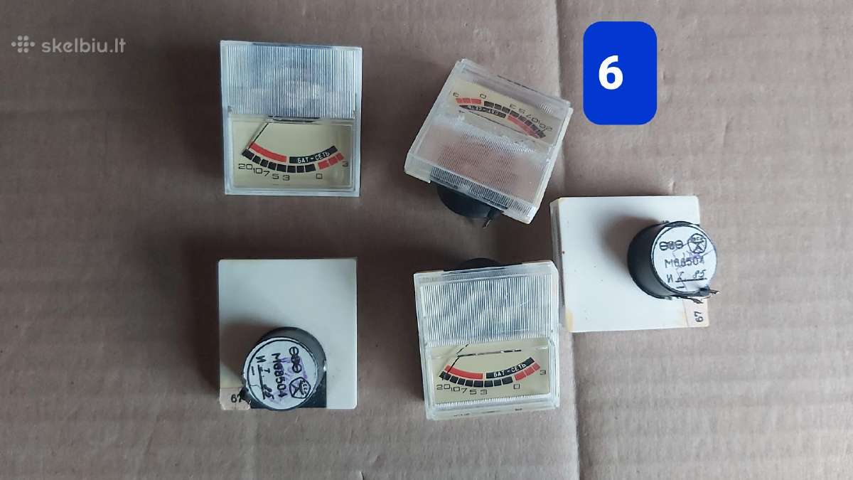 Rodykliniai indikatoriai magnetofonams ir kt. - nuotraukos Nr. 6