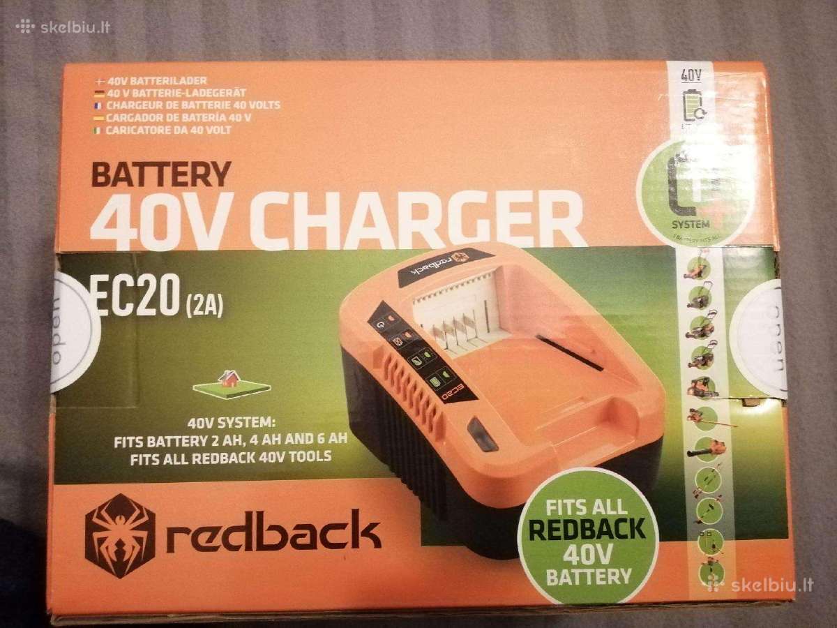 Įkroviklis Redback Ec20 40v