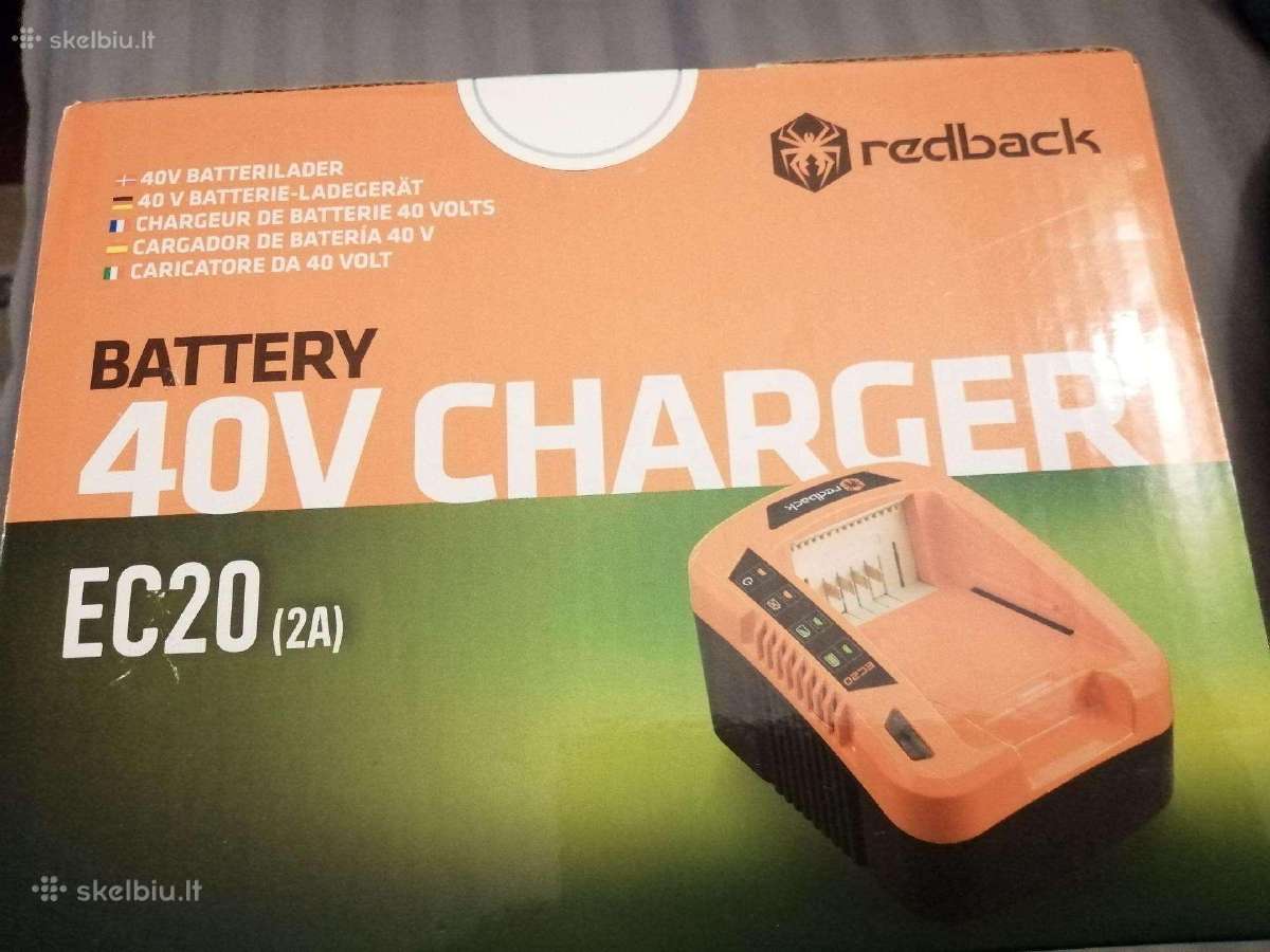 Įkroviklis Redback Ec20 40v - nuotraukos Nr. 9