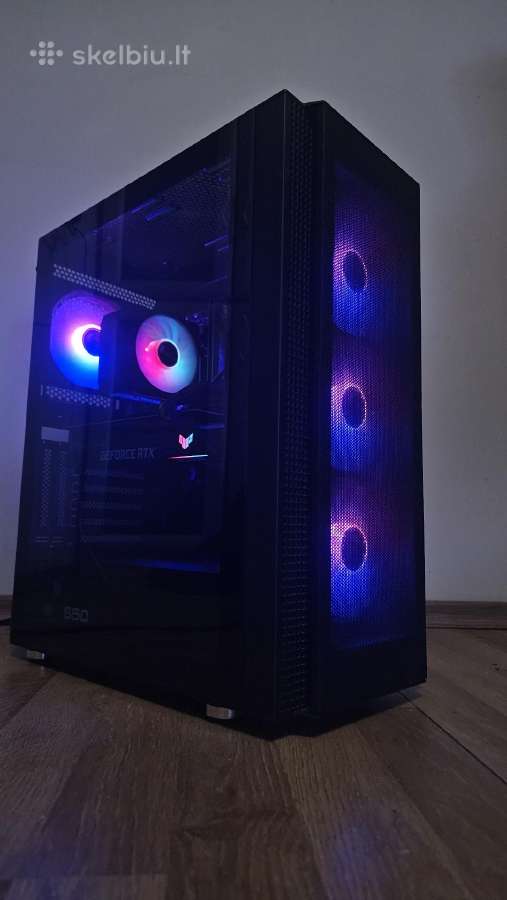 Kompiuteris su Rtx 3060 Ti , Intel i5-10th , 16gb