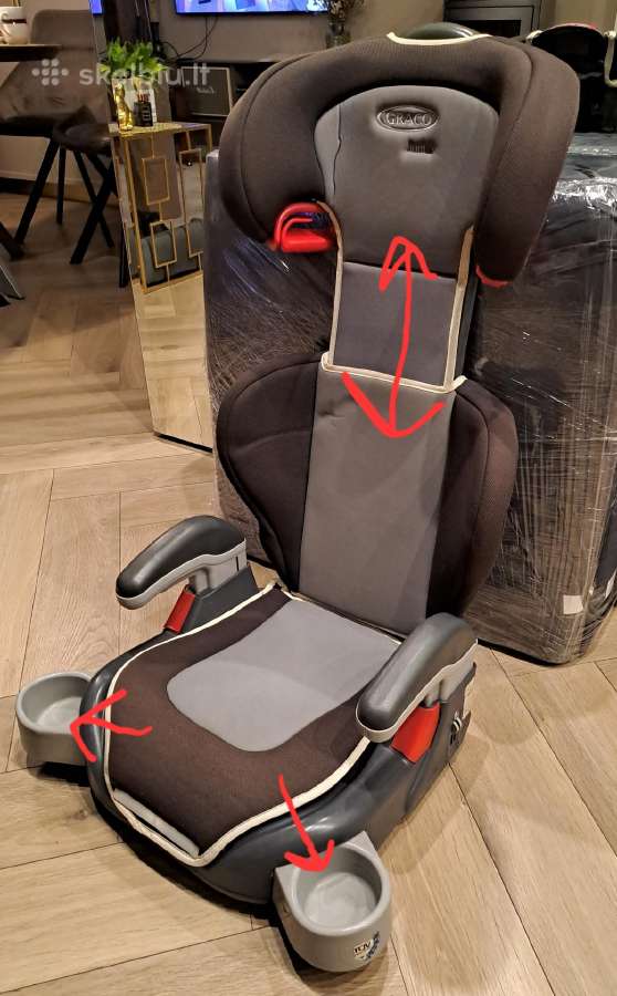 Vaikiška universali autokėdutė Graco 15-36kg - nuotraukos Nr. 2