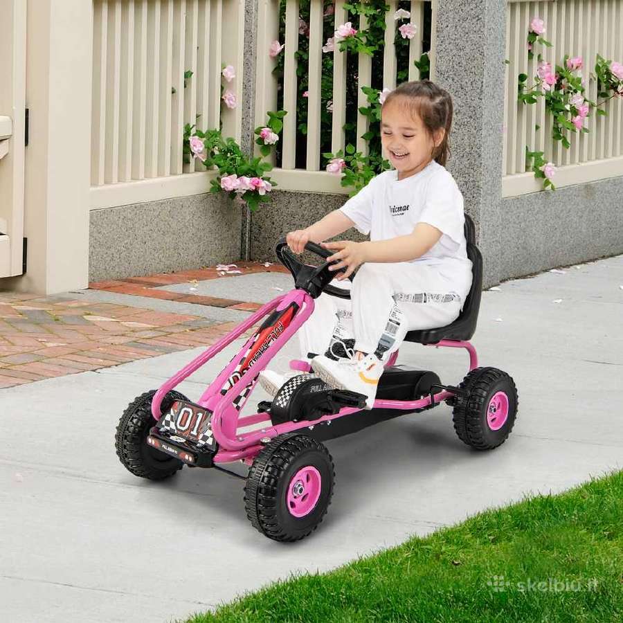Pedalais varomas vaikiškas automobilis
