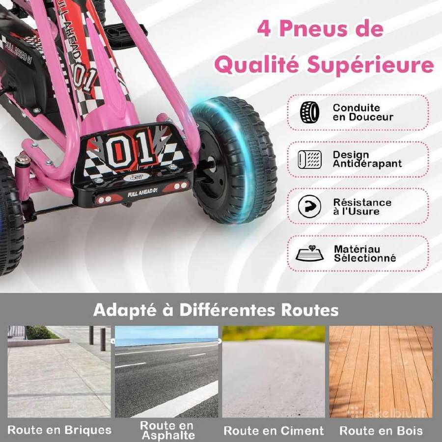 Pedalais varomas vaikiškas automobilis - nuotraukos Nr. 4