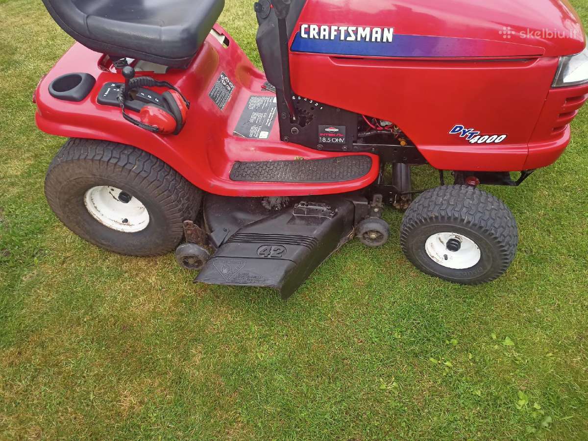 Craftsman Dyt-4000 sodo traktorius - nuotraukos Nr. 2